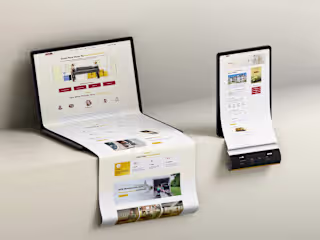 AFA Movers Website UI Design