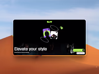 Buff: A Fashion-Tech E-Commerce Experience