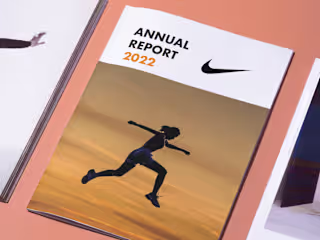 Annual Report Redesign for Nike
