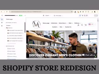 Shopify Store Design