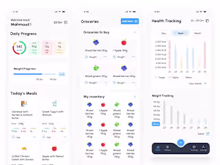 NutriNest - Full Mobile App Design
