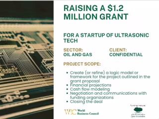 Raising a $1.2 Million Grant for a Startup of Ultrasonic Tech –…