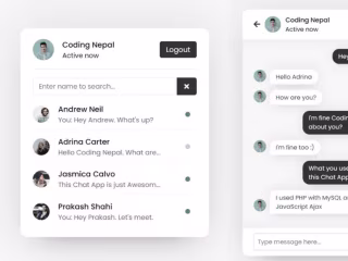 Gossip Messenger - Web Application