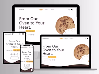 Comfoody - Ecommerce Website