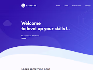 Extraise - Online Code Learning Platform