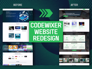 Redesigned Website of a Service-based Company