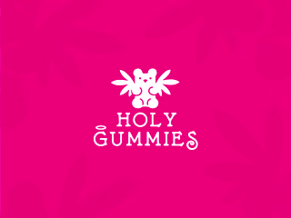 Holy Gummies Logo Design 