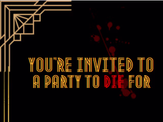 Murder Mystery Party Invitations