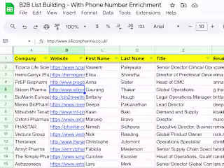 B2B Leads with Personal Phone Numbers