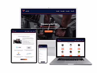 Service Website for Health and Wellness Business