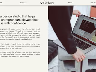 Volume Venus - Minimalist SEO Web Copy
