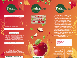 Eye-Catching Product Label Design for Health Food Brand