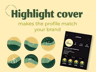 Highlights cover for Instagram
