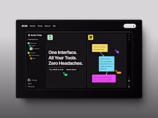 Website redesign for LiftOS