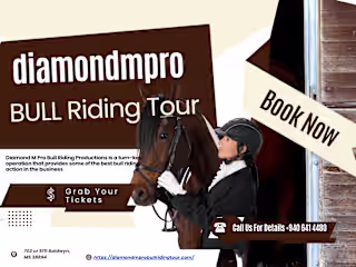Web Development for Diamond M Bull Riding Tour