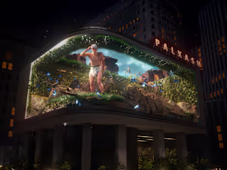 Onlooker- 3D Naked Eye Billboard