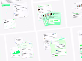 Custom Illustration + Animation |AI Agent SaaS Website
