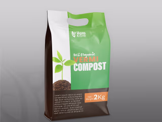 Vermi Compost Package design :: Behance