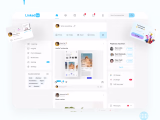 LinkedIn Redesign Design