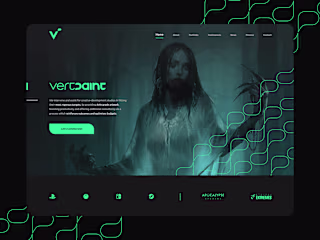 Vertpaint - UX/UI Website Design :: Behance