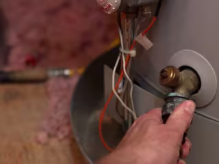 How long does it take to drain a water heater?