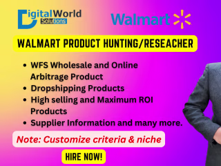 Product research for Walmart WFS