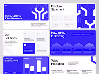 Yunity - Pitch Deck (HR Platform)