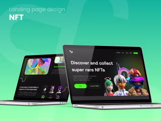 NFT landing page