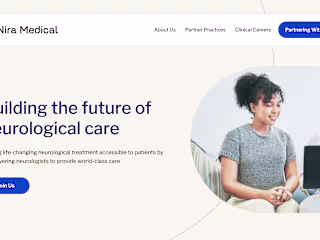 Webflow Web Design & Development: Nira Medical
