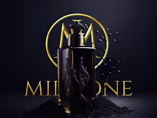 Million Luxury Perfume logo design and branding by Axtra