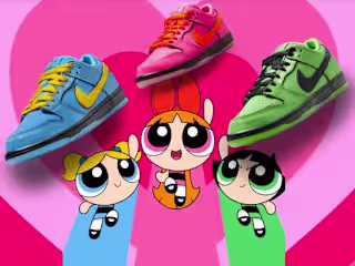 Nike: SB Dunk Low Pro x Powerpuff Girls