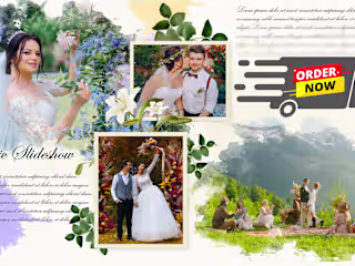 I will create wedding, travel,friends, memorial slideshow