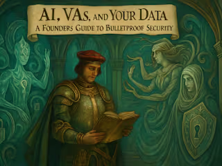 AI, VAs, and Your Data: A Founder's Guide to Bulletproof Security