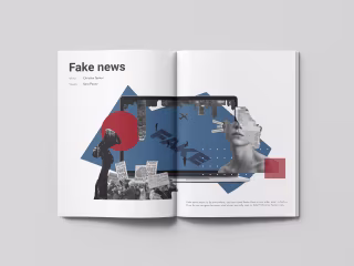 Von Peach / Collages for a magazine