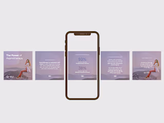 Graphic Design for a Hypnotherapy App