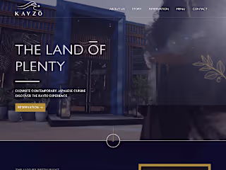 Restaurant Website 