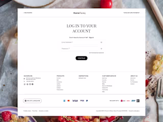 HomeTaniq Website Design