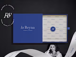 Logo and brand identity for a lingerie brand