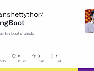 srujanshettythor/SpringBoot