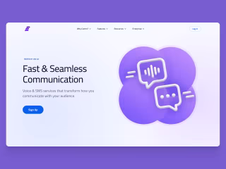 Website design for modern startup