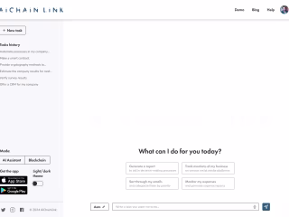 AIChain Link Web App