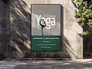 Yoga Workshop Poster