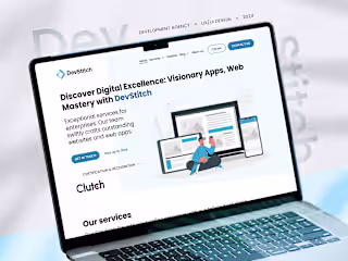 DevStitch - Development Agency | Website | UX/UI :: Behance
