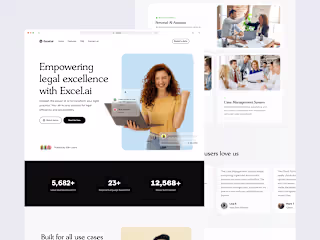 Excel.ai Landing Page