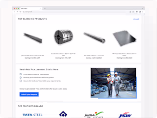 A B2B Steel Procurement Platform