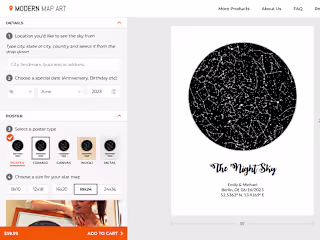Modern Map Art: full stack, rendering, ecommerce