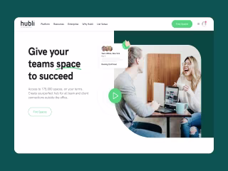 Hubli Website UI/UX Design