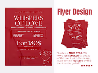 Valentine Themed Event Flyer Design