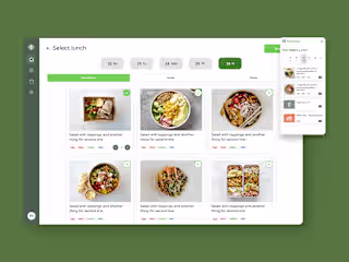 Multi-Sided B2B Platform for Ordering Lunch Meals