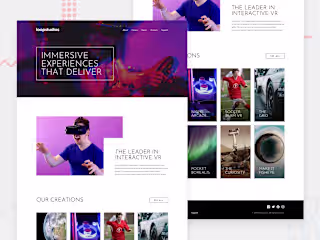 Loopstudios Marketing landing page
